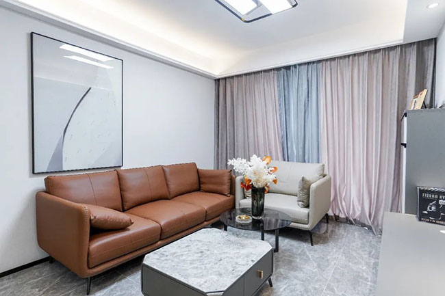 82㎡三居室，打造多能實(shí)用性玄關(guān)，打造效率型生活居所